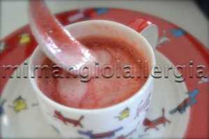 yogurt di soia con mousse di fragola by mimangiolallergia